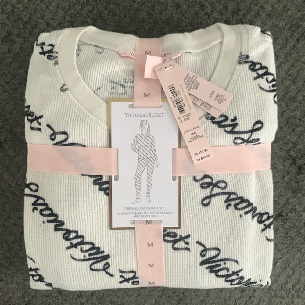 VS thermal pajama set
